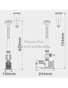 SunSun CHJ-4503 ECO szökőkút szivattyú 4500L/óra (65W)