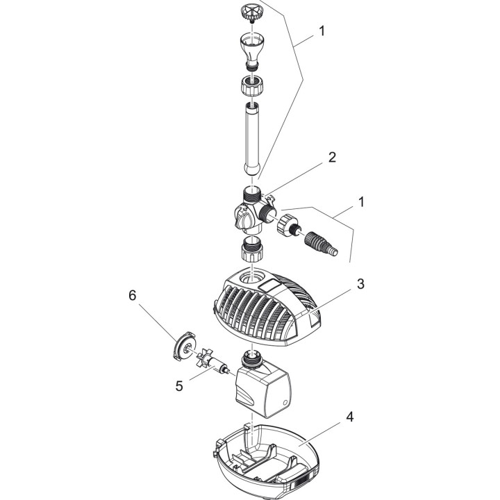 Oase Aquarius Fountain Set Classic 3000 E