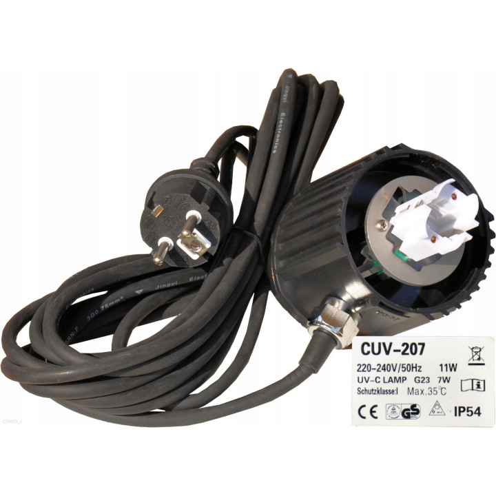 Sunsun öntisztítós UV-C lámpa 7W  (CUV-207)