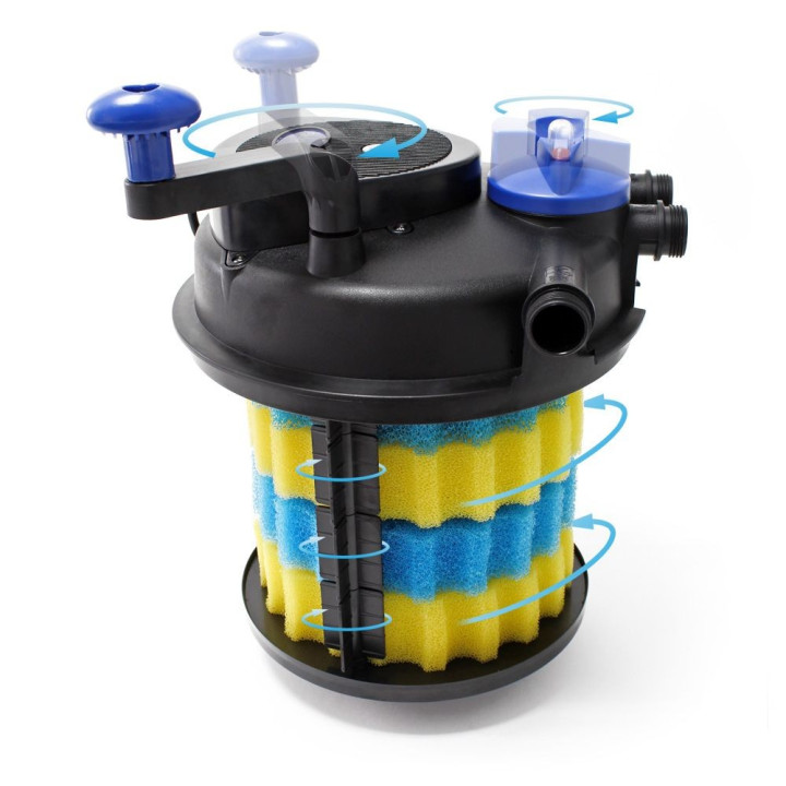 CPF 5000 (8 000) nyomásszűrő 11W UVC lámpával