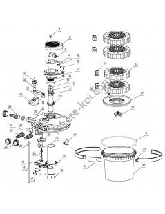 CPF 5000 (8 000) nyomásszűrő 11W UVC lámpával