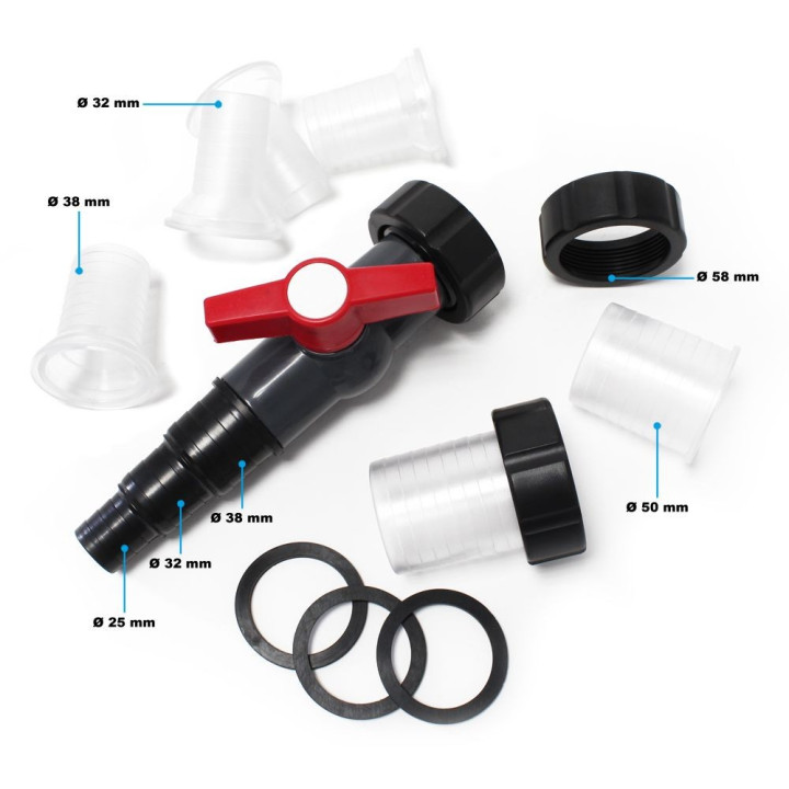 CPF 50000 (60 000) nyomásszűrő 55W UVC lámpával