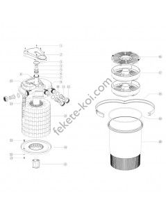 CPA 30000 (60 000) automata nyomásszűrő 55W UVC lámpával