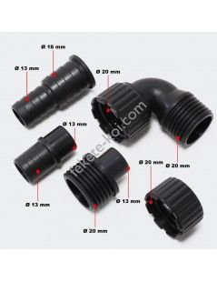 CHJ-900 Eco Kerti Tó szivattyú (16w) 900L/H  Hmax:1,5m