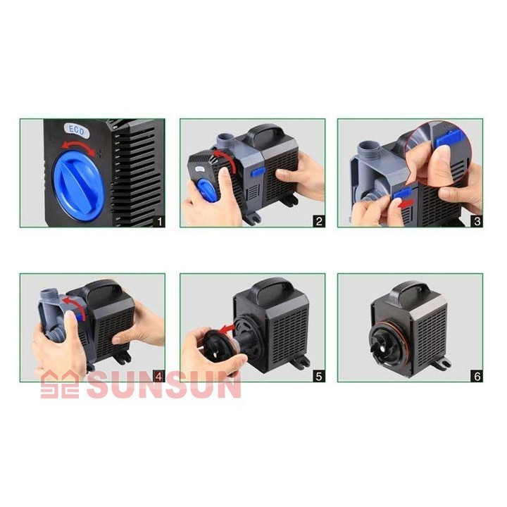 CTP-2800 SuperEco kerti Tó szivattyú (10W) 2800L/óra , Hmax:2m