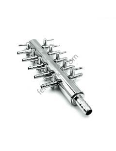 Inox levegő csap 10-es 4/6mm