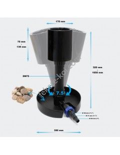SunSun CSP-40 álló szkimmer
