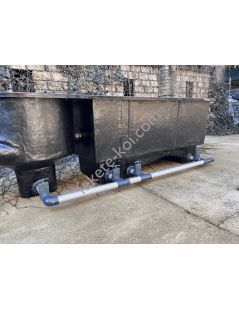 Holland Big 3kamrás + vortex professzionális kerti tó szűrő  (1310L)