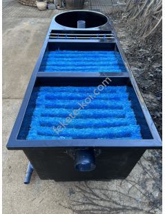 Holland Big 3kamrás + vortex professzionális kerti tó szűrő  (1310L)