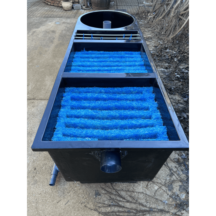 Holland Big 3kamrás + vortex professzionális kerti tó szűrő  (1310L)