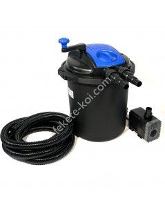 EFU 10000A (18W UVC) Nyomásszűrő Szett 1.(CHJ3000+3m 25 bordás tömlő)