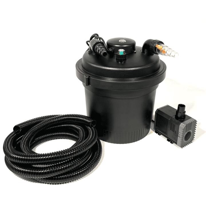 CPF 280 (11W UVC) nyomásszűrő szett 1.(CHJ-2500+3m 20 bordás tömlő)