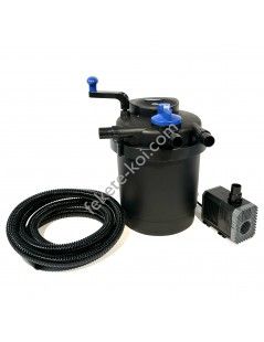 CPF 2500 (11W UVC) nyomásszűrő szett 1.(CHJ-3000+4m 25 bordás tömlő)