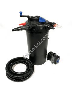 CPF 15000 (18W UVC) nyomásszűrő szett 1.(CTP-8000+4m 32 bordás tömlő)