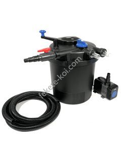 CPF 20000 nyomásszűrő szett 2. Nagyobb vízeséshez(CTP-12000+4m 32 bordás tömlő)