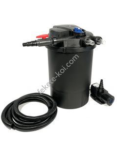 CPA 30000 (55W UVC) nyomásszűrő szett 3.(JTP-10000+4m 32 bordás tömlő)