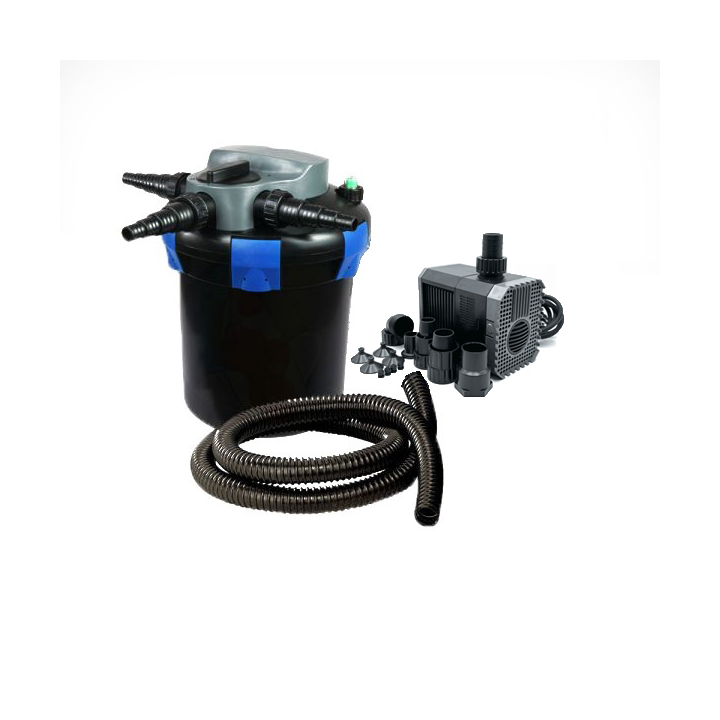 Osaga ODF 6000 nyomásszűrőszett 2. ( CHJ-3000+ 4m 25mm bordás tömlő)