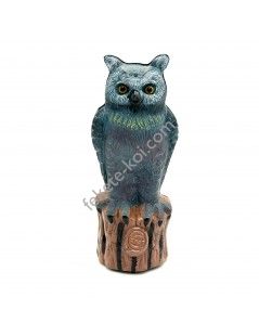 Madárriasztó kicsi füles bagoly, 33 cm - Élethű műanyag madárfigura