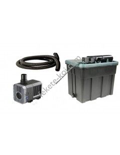 Osaga OTF 8001 kerti tó gravitációs szűrő szett beépített 18W UV-C,CHJ-3000,DN25 4m