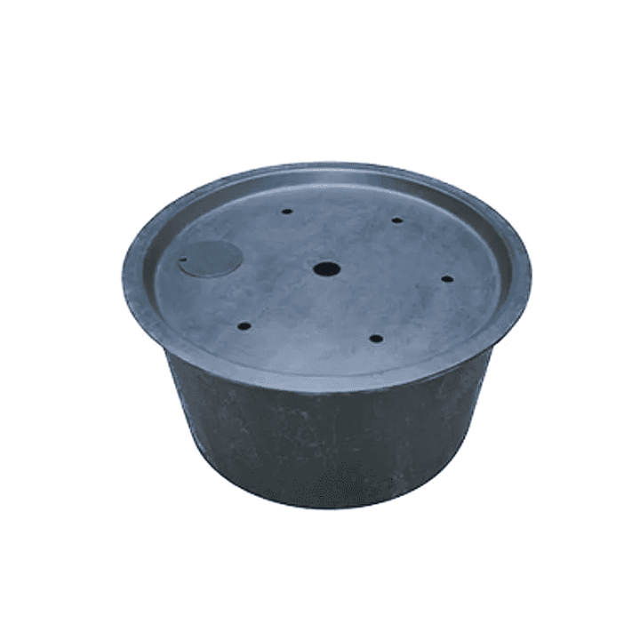 Földbe építhető víztároló szökőkutakhoz, vízköpőkhöz