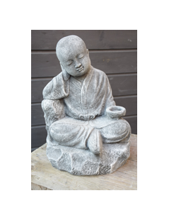 Szerzetes tállal 44cm