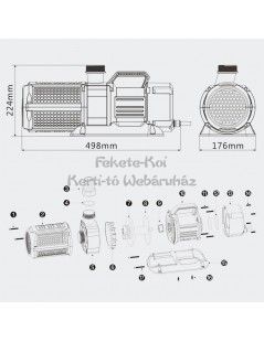 SunSun CET-35000T szabályozható tószivattyú