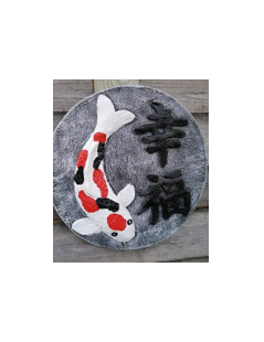 Koi tábla akasztós (színes)