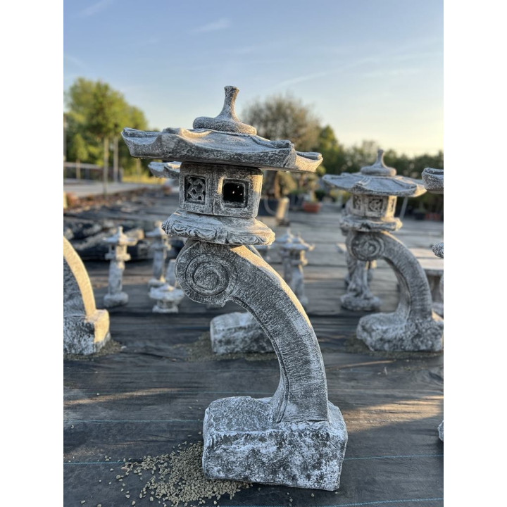 Kerti kő kandeláber 85cm