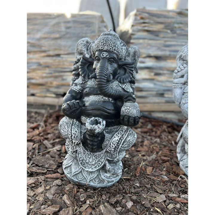 Ganesha 62cm (fekete/szürke)