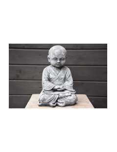 Meditáló szerzetes gyerek 40cm