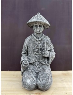 Térdelő szamuráj 43cm