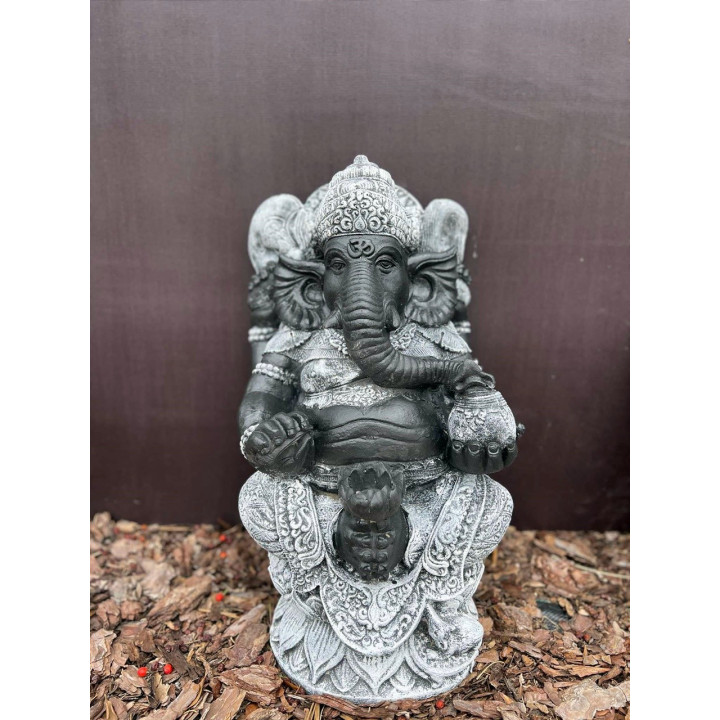 Ganesha 62cm (fekete/szürke)