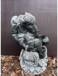 Ganesha 62cm (fekete/szürke)