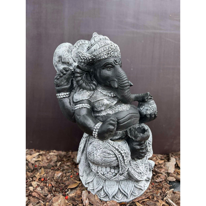 Ganesha 62cm (fekete/szürke)