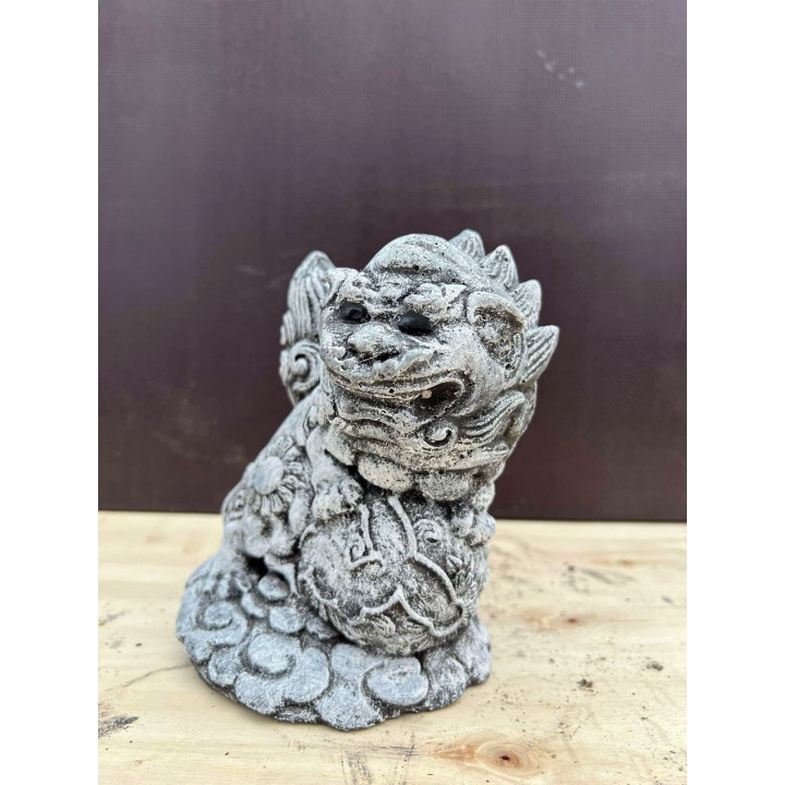 Templomi oroszlán balos 16cm