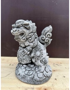 Templomi oroszlán jobbos 16cm