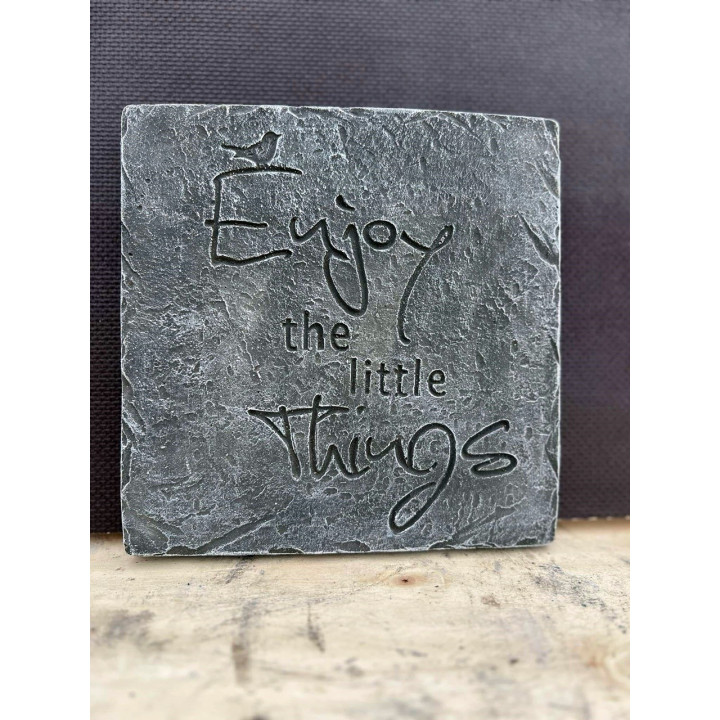 Enjoy kő tábla 19x19cm