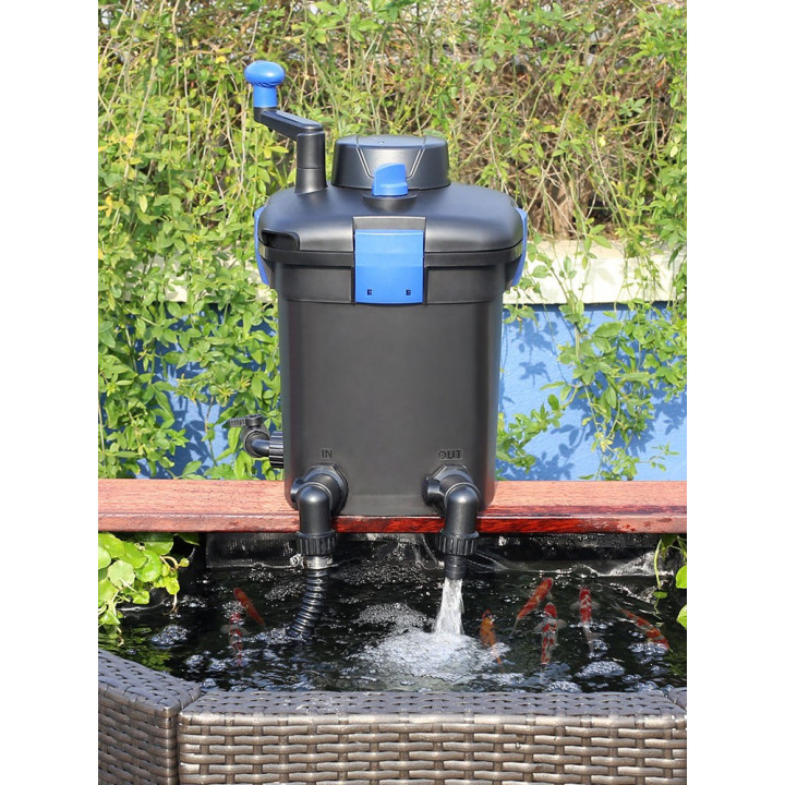 CPM 1800 (5000L) kerti tó nyomásszűrő 9W UVC  lámpával