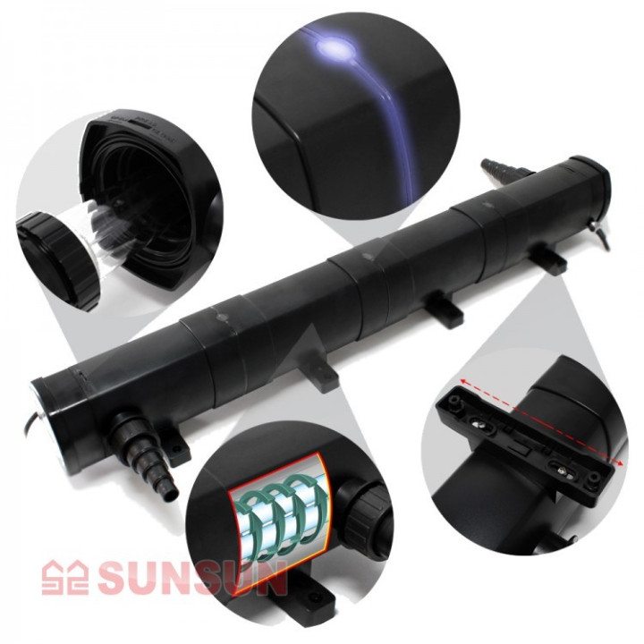Sunsun öntisztítós UV-C lámpa 72W (CUV-272)