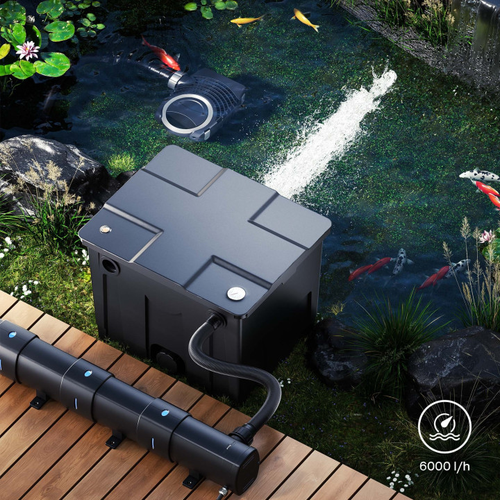 Sunsun öntisztítós UV-C lámpa 72W (CUV-272)