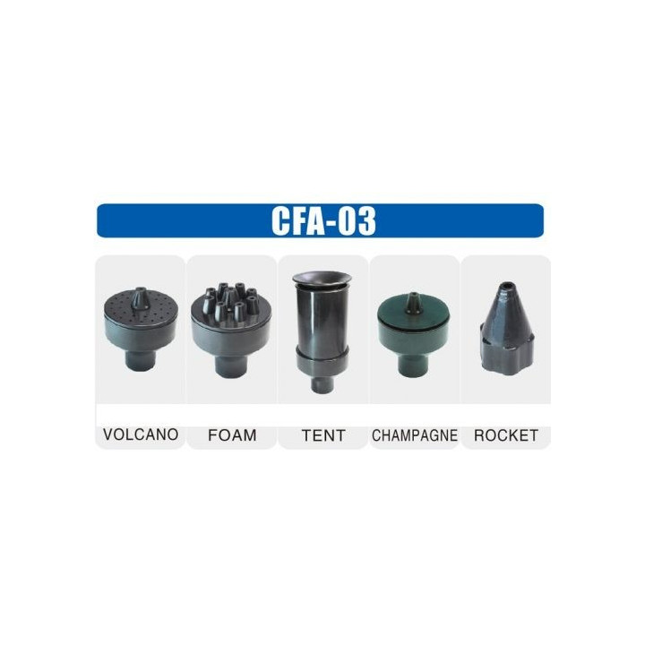 Szökőkút fejek CFA-03