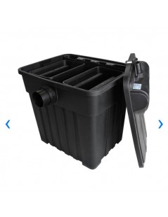 Boyu YT-25000 kerti tó átfolyós gravitációs szűrő szett 18W UVC lámpával