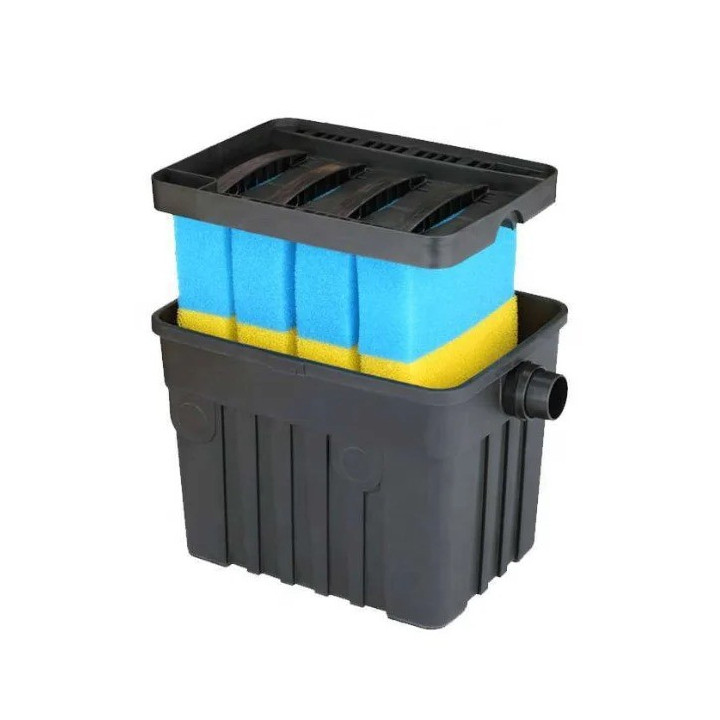 Boyu YT-25000 kerti tó átfolyós gravitációs szűrő szett 18W UVC lámpával