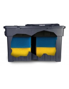 Boyu YT-45000 kerti tó átfolyós gravitációs szűrő szett 36W UVC lámpával