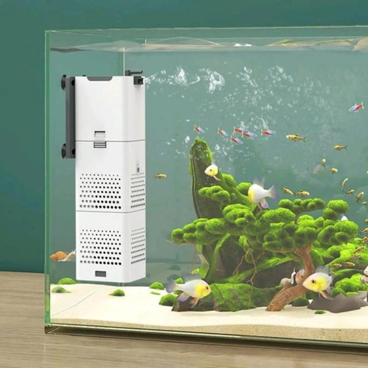 SunSun XUP-02 akváriumi szűrő beépített 3W uvc lámpával