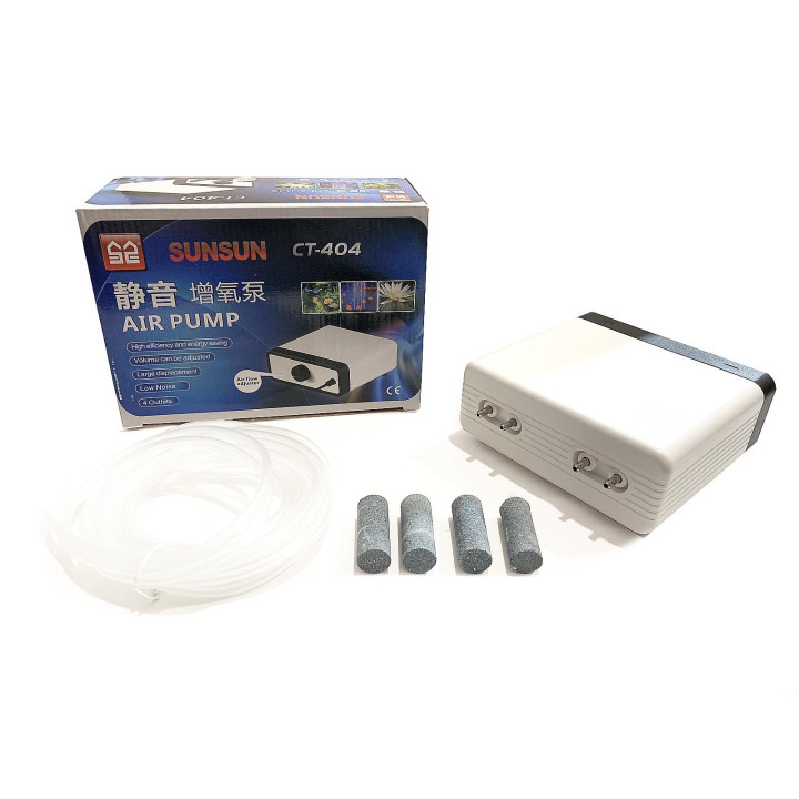 SunSun CT-404 levegőztető kompresszor szett (8W) (670L/H)