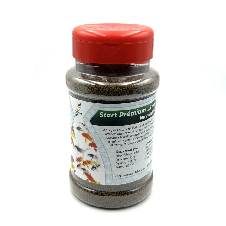 Coppens Start Prémium 1,5 mm / 350 g ( növendék halak számára )
