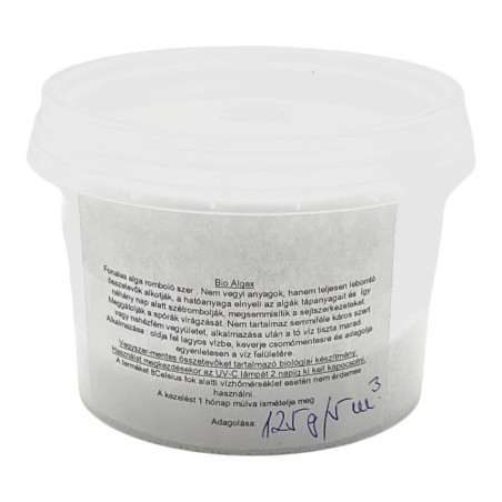 Bio algex fonalas algairtó és tófertőtlenítő 125g/5m3 vízhez