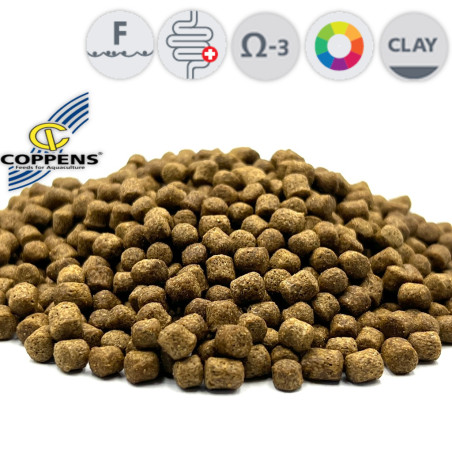 Coppens Orange növendék koi táp 6 mm ( 2 kg )