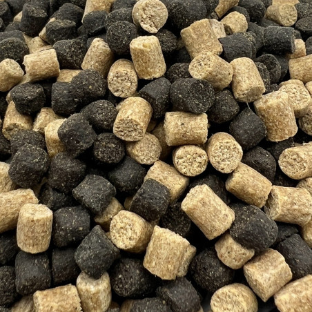 Tavi süllyedős haltáp mix 6 mm ( fekete-barna ) ( 1 kg )